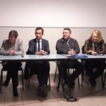 Muriel Jourda à la rencontre des militants vannetais
